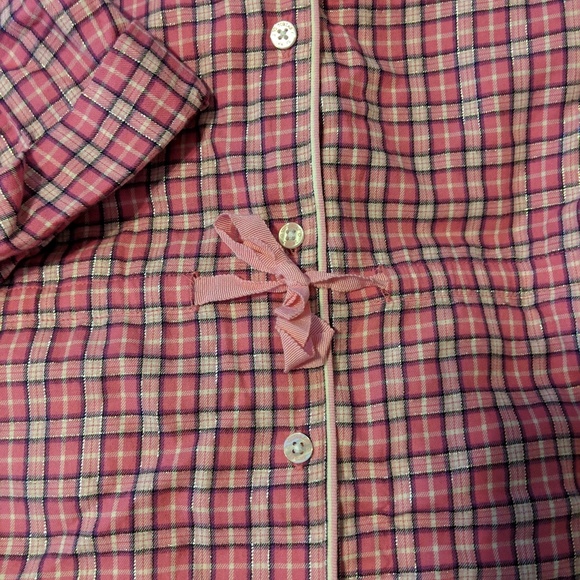 Plaid Robe/Cover Up - Picture 4 of 5